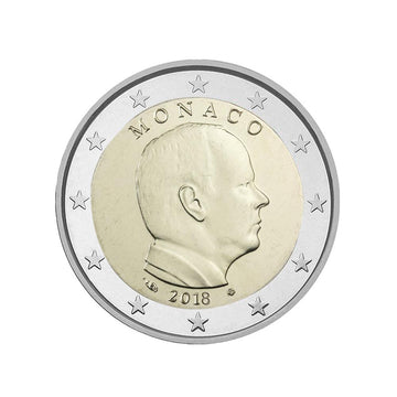 Monaco 2018 - 2 Euro commemorative - Portrait of Prince Albert