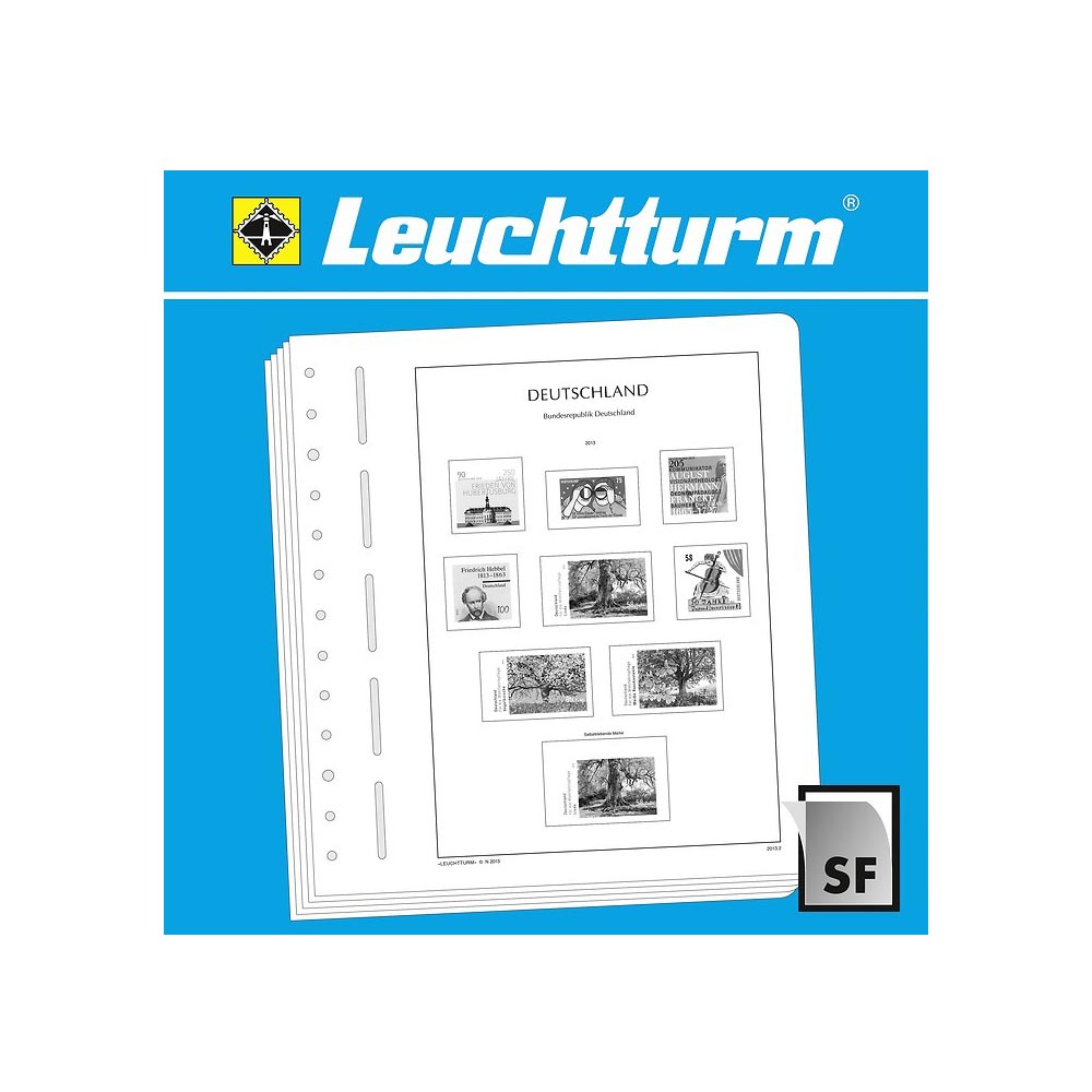 Foglie pre-stampate svizzere 2000-2004 leuchtturm