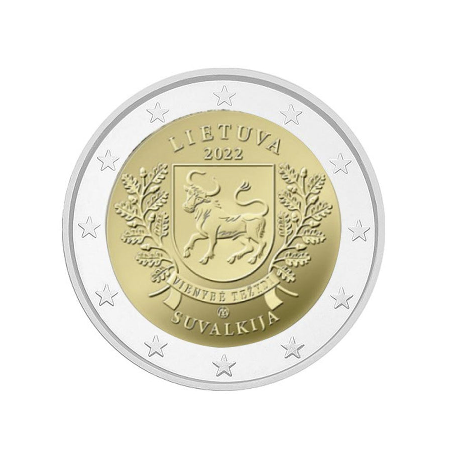 Lituânia 2022 - 2 euros comemorativo - Região etnográfica de Savalkija
