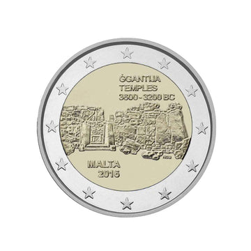 temples ggantija malte 2016 2 euro