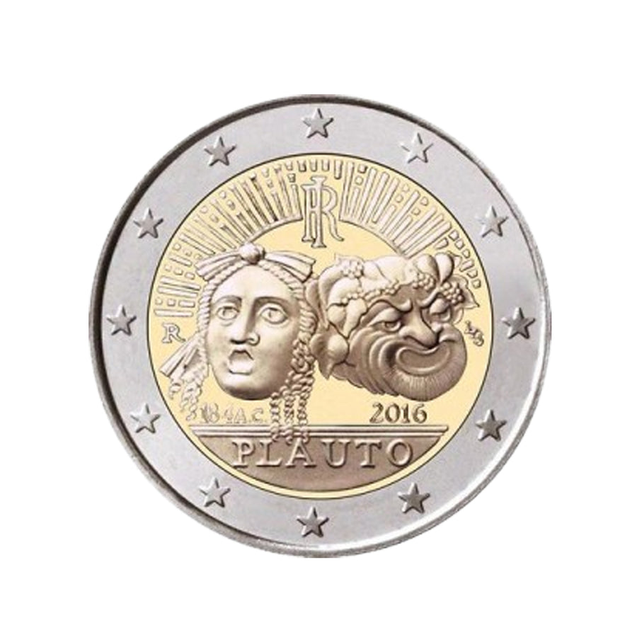 Italien 2016 - 2 Euro Gedenk - Plauto