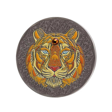 Mandala Collection - Tiger 1kg Silver 999% - 1000 Cédis - 2022