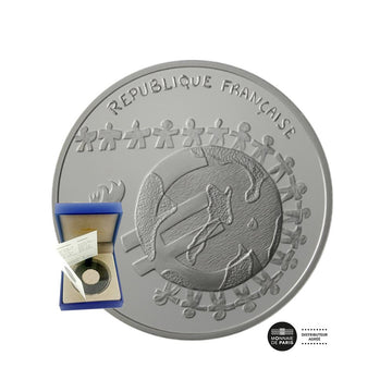 Euro des Enfants - Monnaie de 1/4€ Argent - BE 2002
