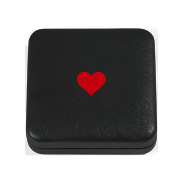 Black Nobile Writing with heart quadrum