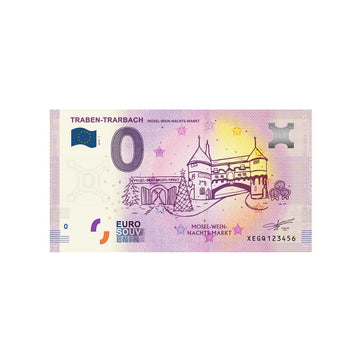 Billet souvenir de zéro euro - Traben Trarbach - Allemagne - 2019