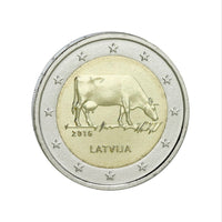 Lettland 2016 - 2 Euro Gedenk - Lettland Brünette
