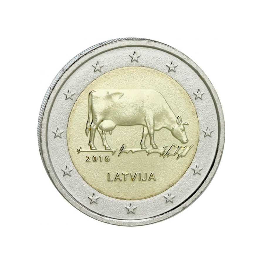 Latvia 2016 - 2 Euro commemorative - Latvia brunette