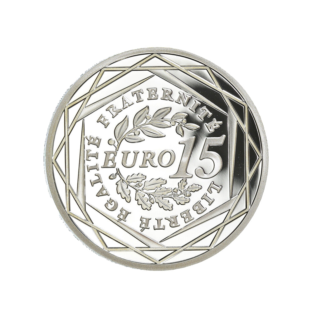 15 Euro 25 Euro Argent 2008