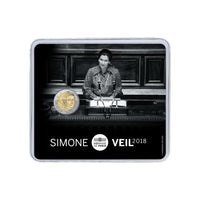 Simone Véil - 2 euros comemorativo - BU 2018