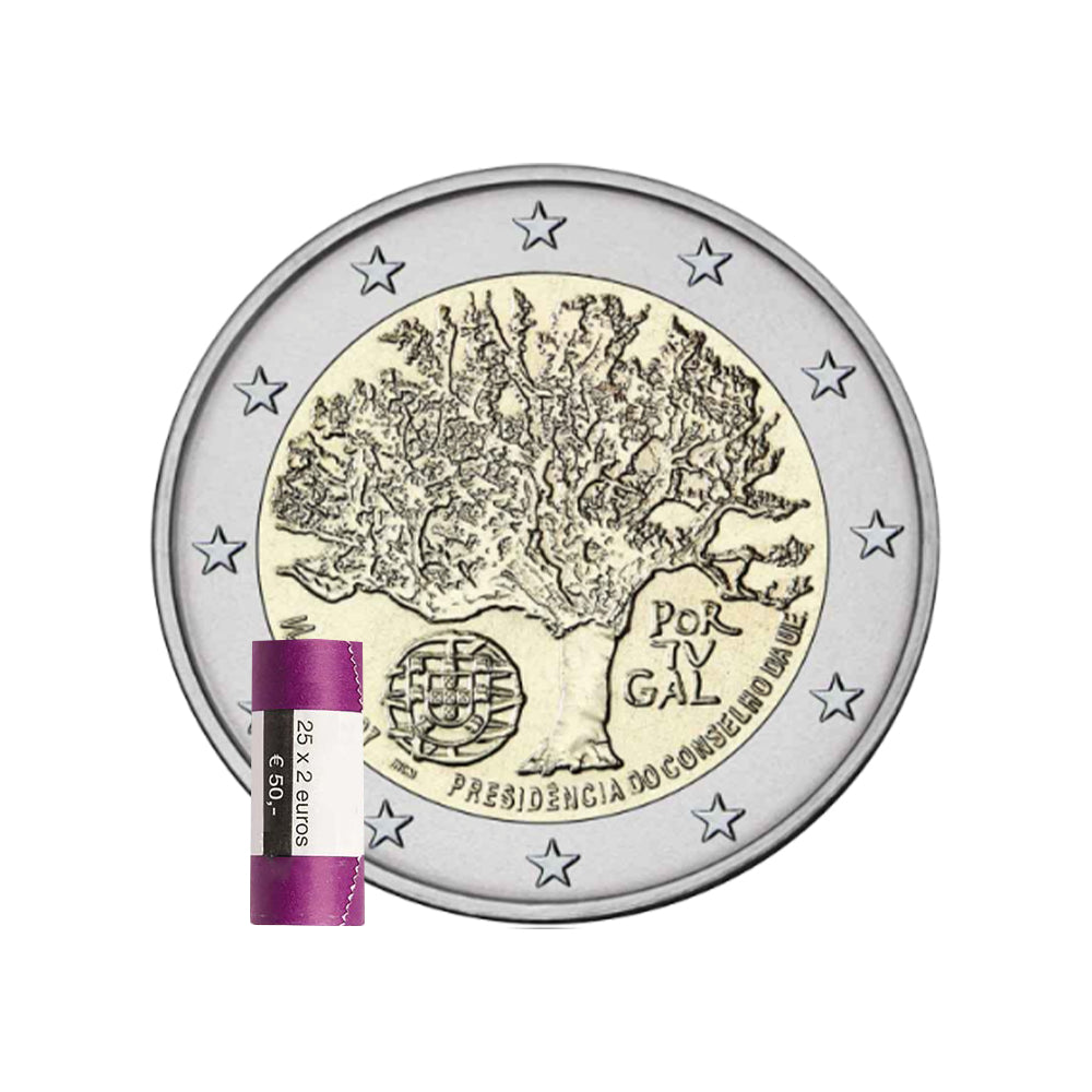 Portugal 2007 - 2 Euro commemorative - Portuguese presidency of the Council of the European Union