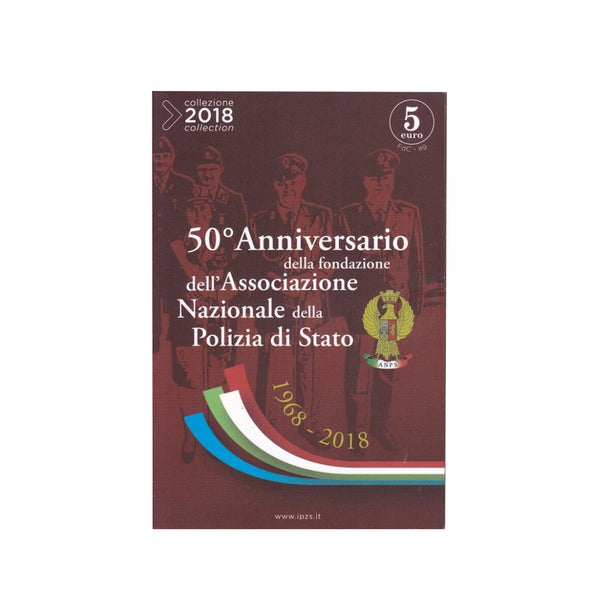 ⁣⁢Italy Coincard 2018 - Anniversary of the Founding of the National Police Association⁤⁣