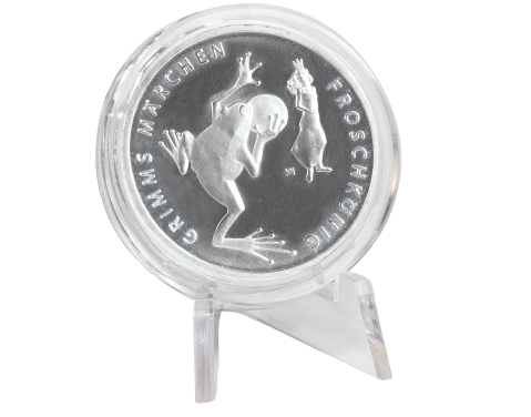 SUPPORT POUR DES PIÈCES DE MONNAIE XS, PAQUET DE 5 - pieces-et-monnaies.com