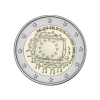 Belgien 2015 - 2 Euro Gedenk - 30. Jahrestag der europäischen Flagge