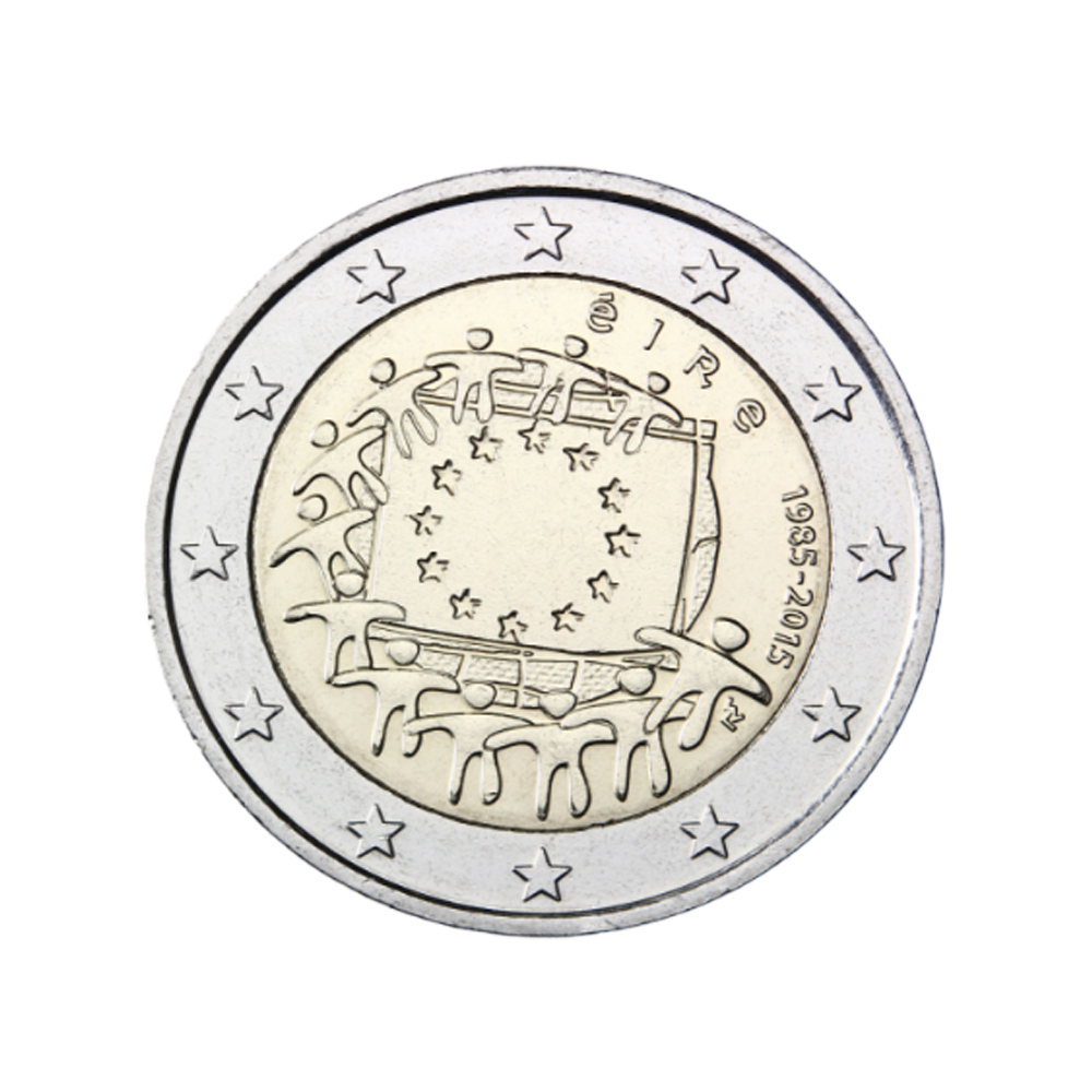 Irlande 2015 - 2 Euro Commémorative - Drapeau européen