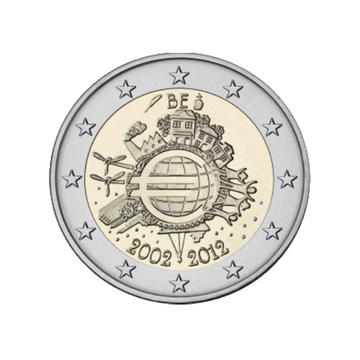 België 2012 - 2 euro herdenking - 10 jaar van de euro