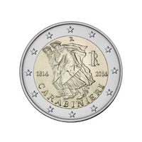 Italy 2 Euro 2014 - 200th anniversary of the carabinier player