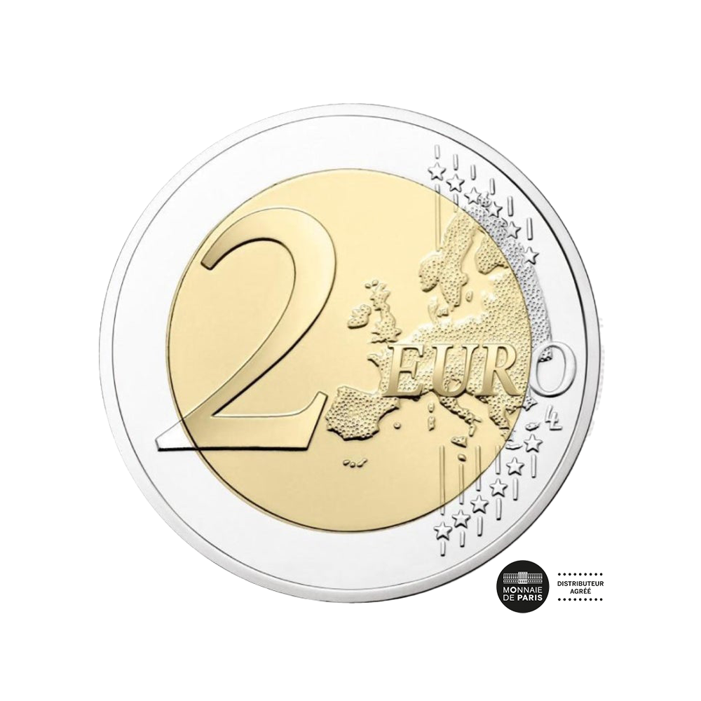 Frankrijk 2 euro 2015 voor 30e verjaardag van de Europese vlag