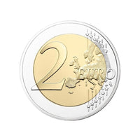 Italia 2 euro 2014 - Colorato - 450 ° anniversario della nascita di Galileo Galilei