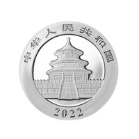 Panda - Moeda de 10 Yuan Silver - BU 2022