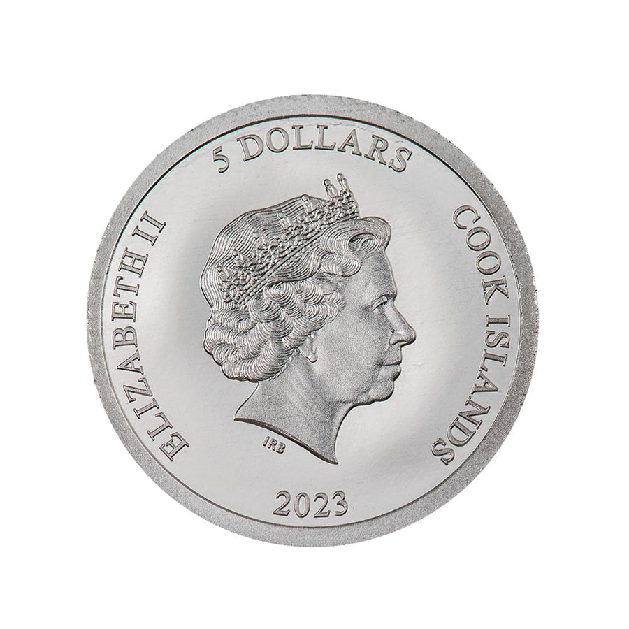 Sparta - Currency of 5 dollar platinum - BE 2023