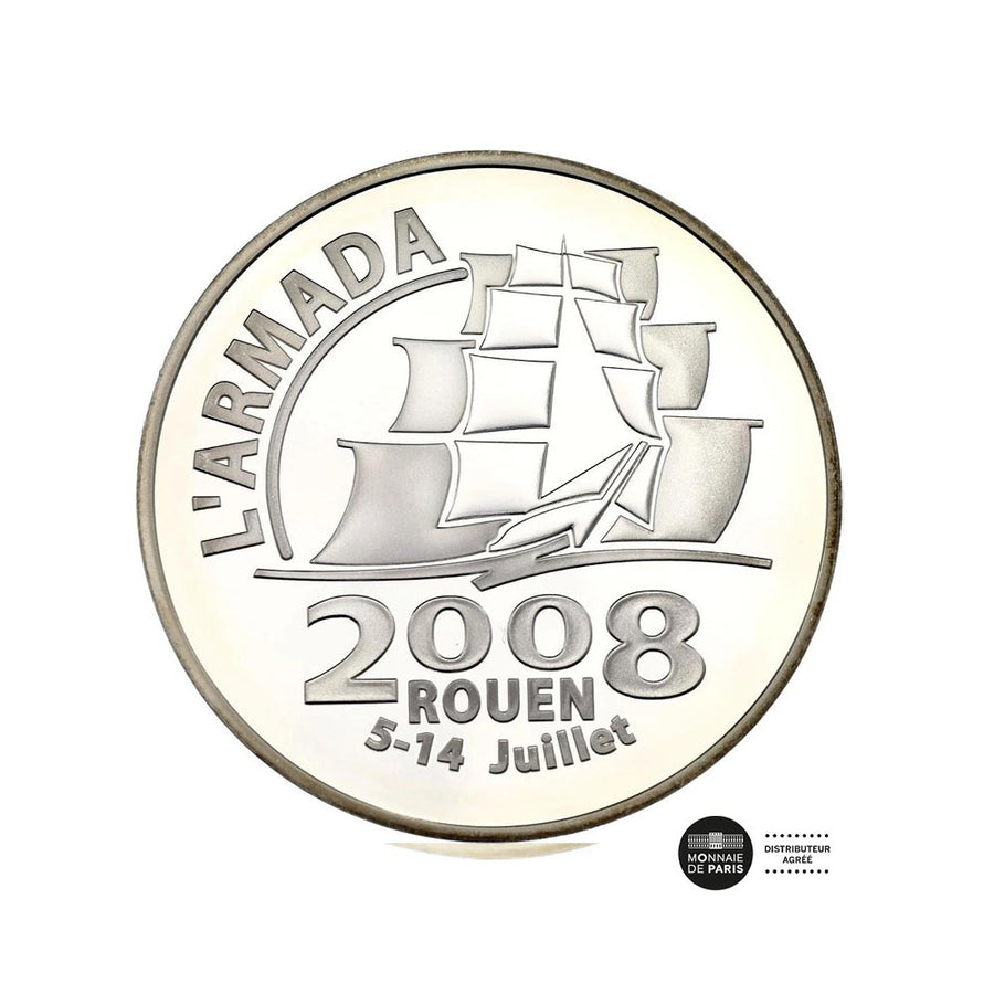 L'armada - Monnaie de 1,5€ Argent - BE 2008