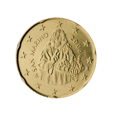 Saint Marin 2008 - Rouleau de 40 pièces de 20 centimes