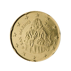 Saint Marin 2008 - Rouleau de 40 pièces de 20 centimes