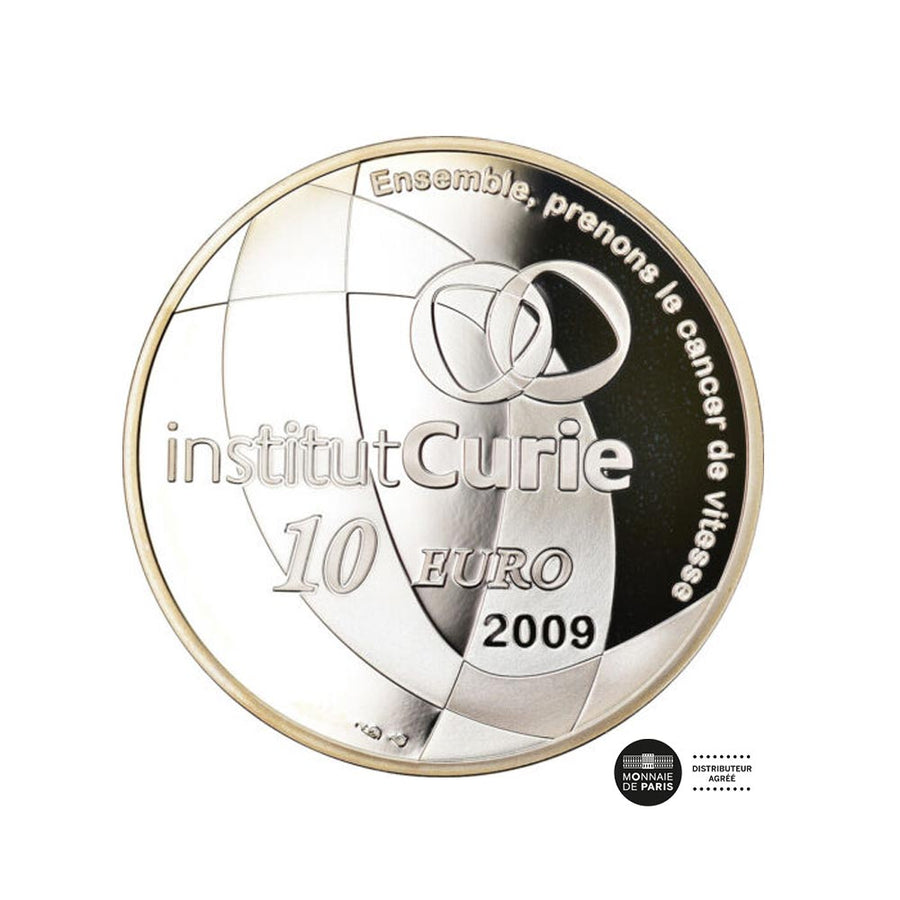 Institut Curie - Currency of € 10 money - BE 2009