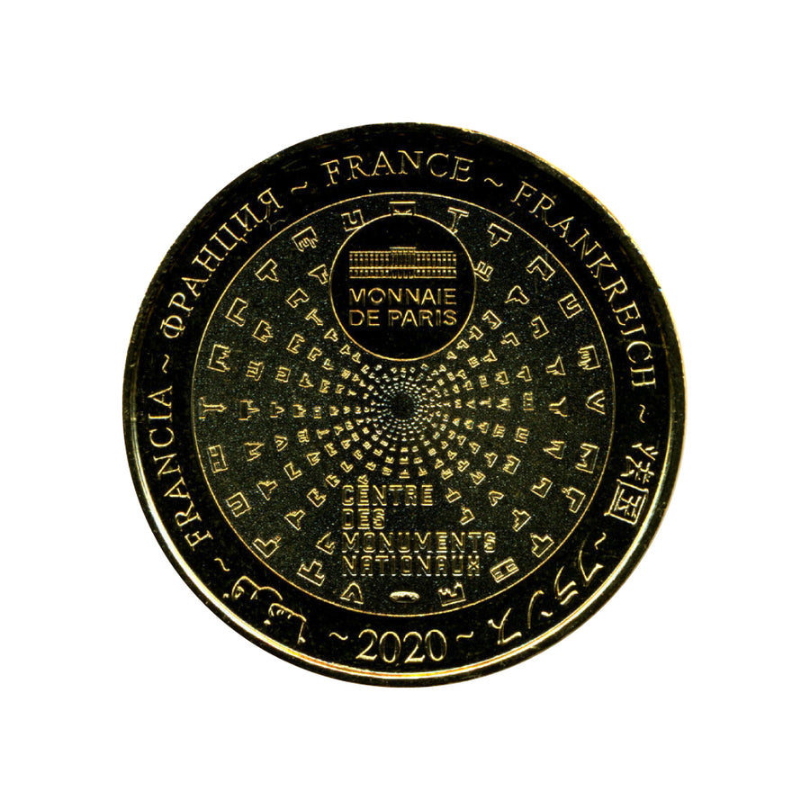 Tourist token - Mont Saint Michel Abbey - 2020 #1