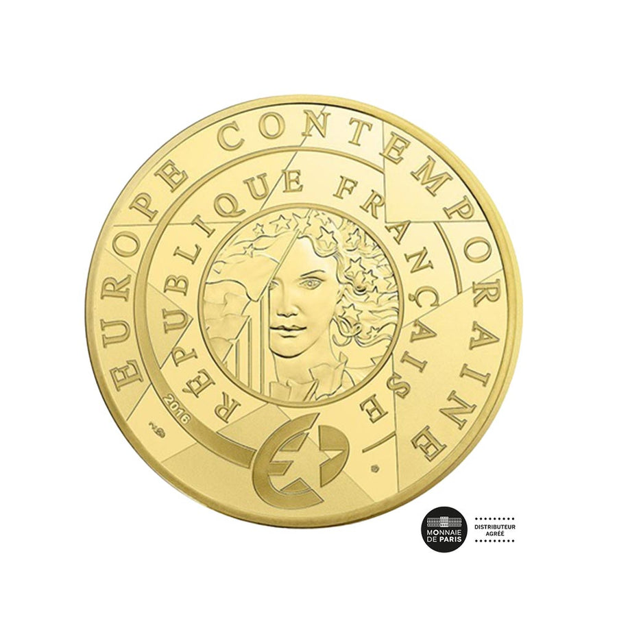 Europa contemporânea - Mint de € 5 Ouro - seja 2016