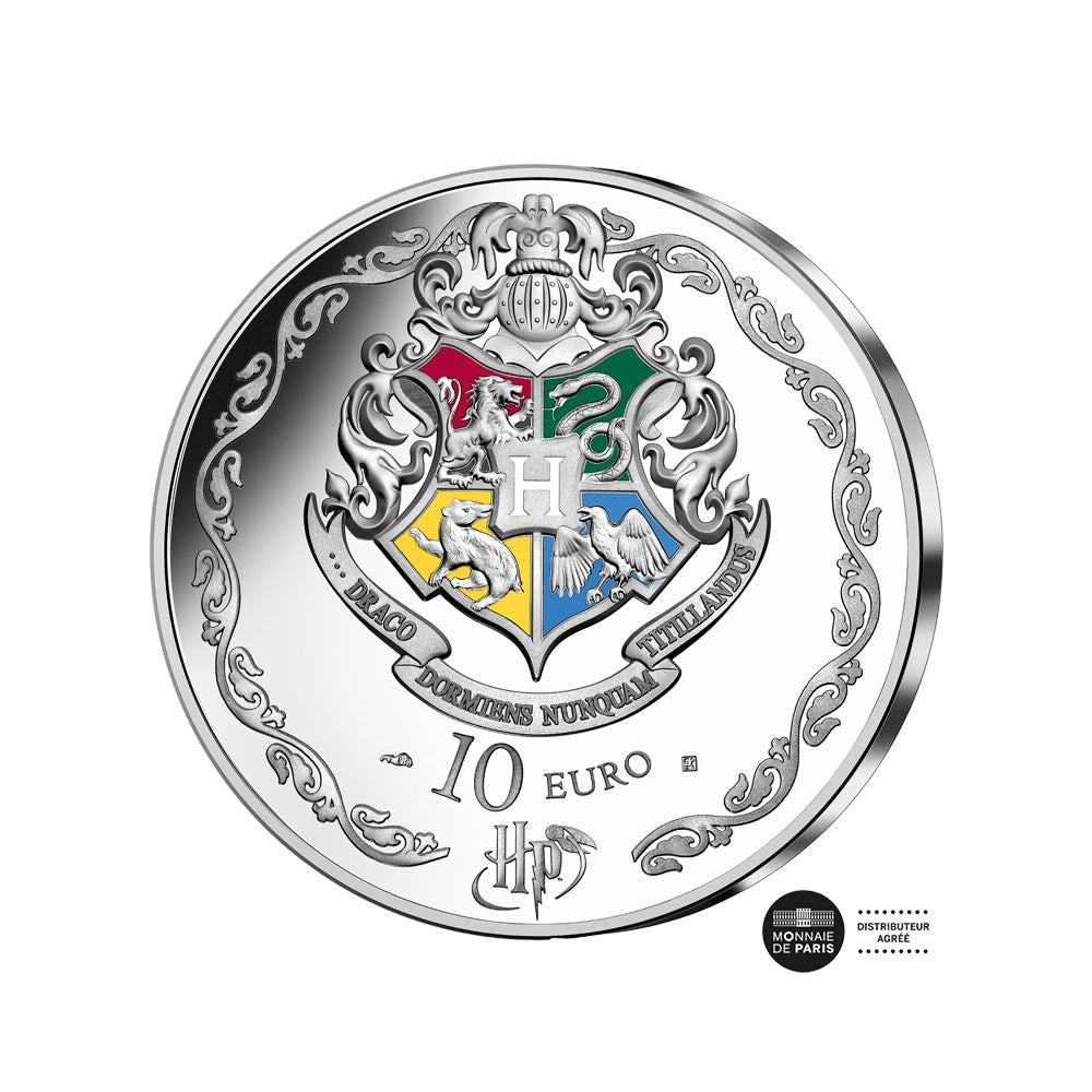 monnaie de paris harry potter 2022 be colorisée 10 euro