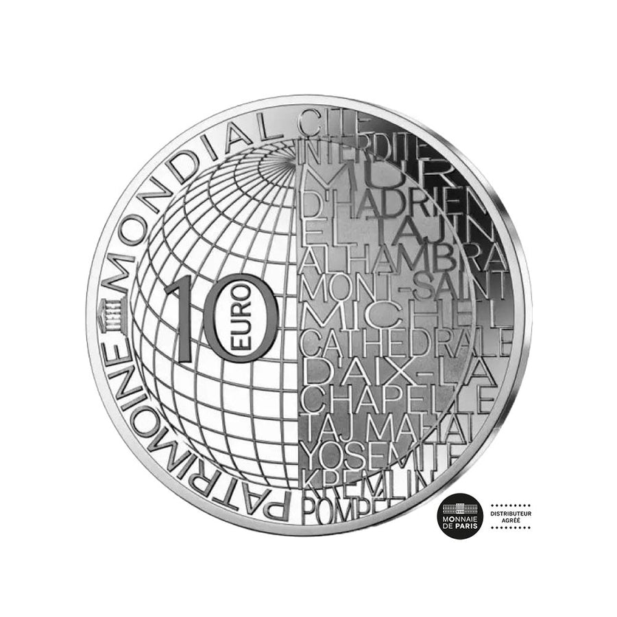 Unesco - Mont Saint-Michel - Monnaie de 10 euro Argent BE - 2020