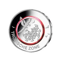 Germany 2017 - 5 euro commemorative - tropical zone - lot of 5 workshops