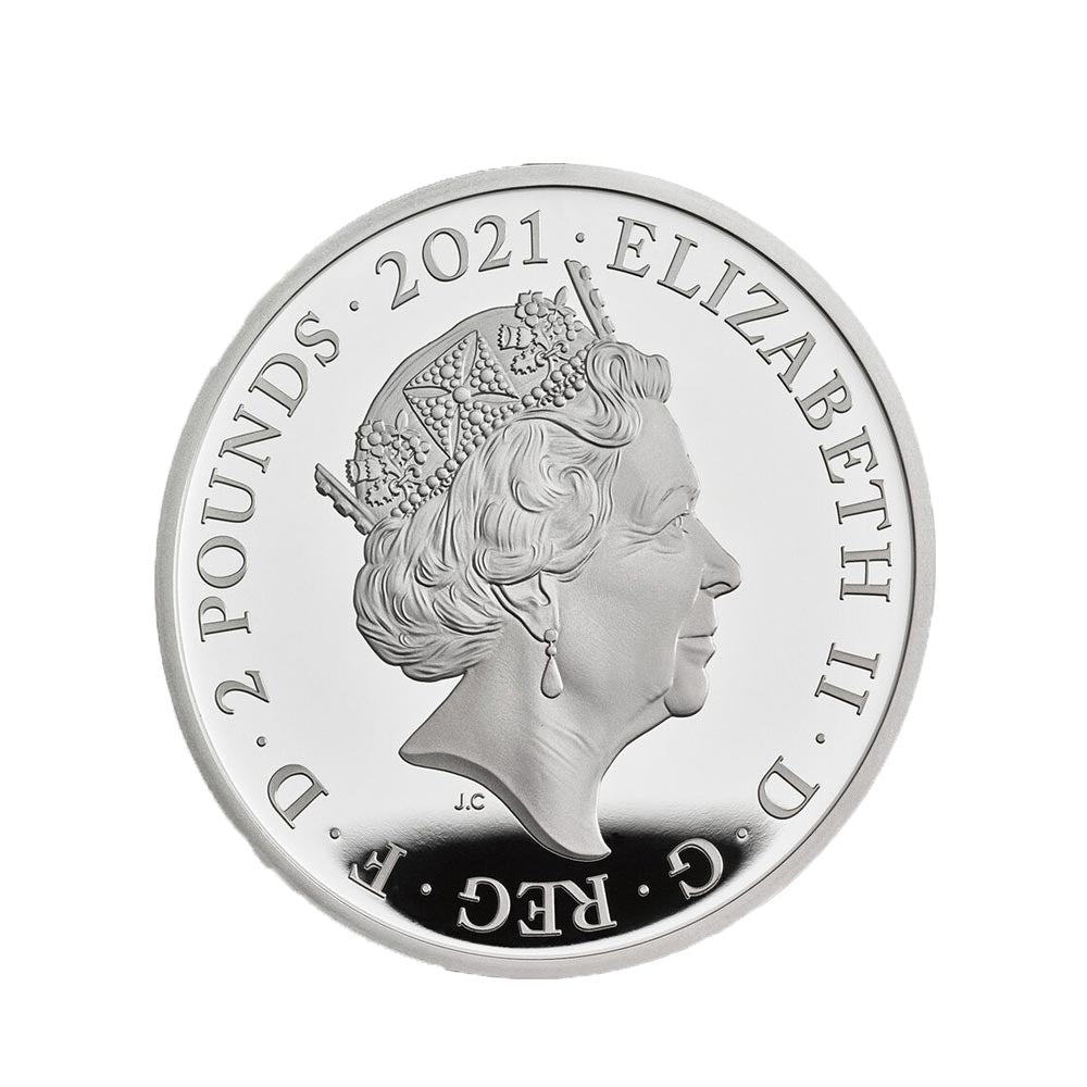 Royaume-Uni - The Who - Monnaie de 2 Pounds 1 Oz Argent – BE 2021