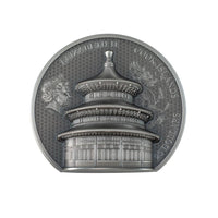 Templo do Céu - Pequim - Moeda de Prata de 25 Dólares 5 oz - 2023