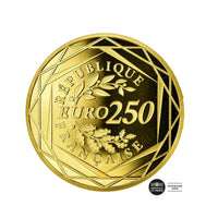 Marianne - Währung von 250 € Gold - BU 2017