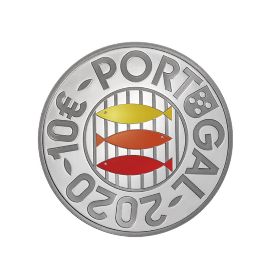 La Sardine Portugal - Monnaie de 10€ Argent - BE 2020