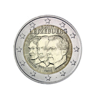 Comard Duxemburg 2011 - 2 Euro Herdenkingsmeden - 50 -jarig jubileum van de toetreding tot de troon van de Grand Duke Jean
