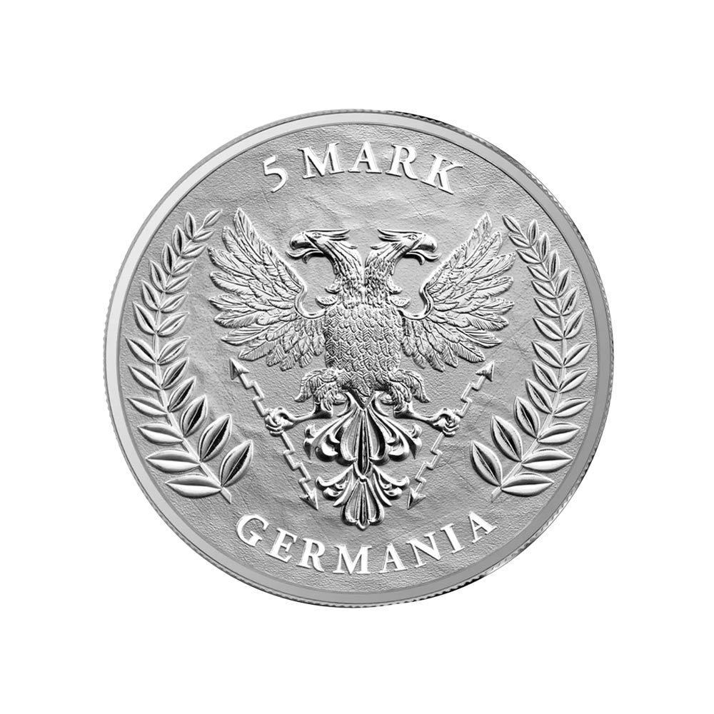 Lady Germania - 2021 - 1 oz - prata - bu