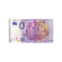 Souvenir -ticket van nul tot euro - Cerza 2 - Frankrijk - 2020