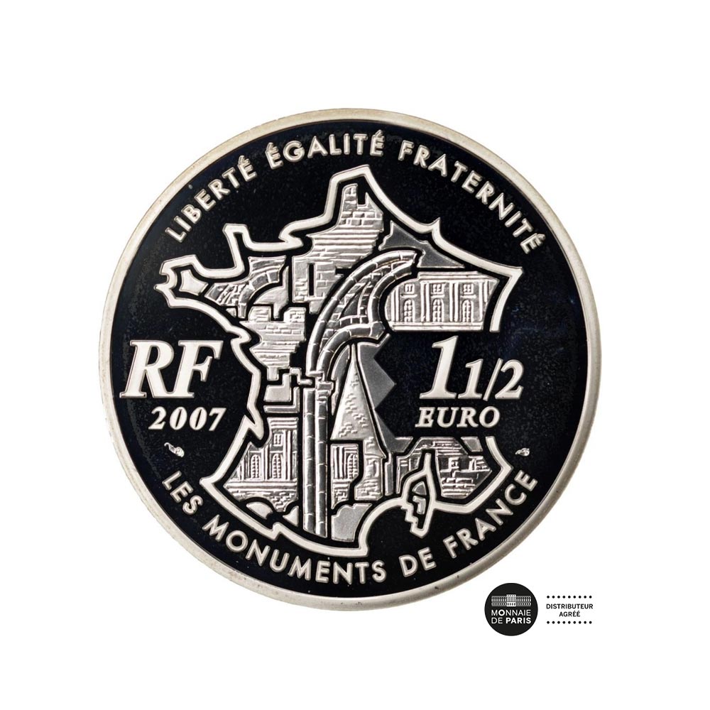 Pont Neuf - Monnaie de 1€ 1/2 Argent - BE 2007