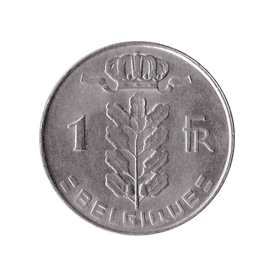 1 Franc type Cérès Belgique 1950-1988