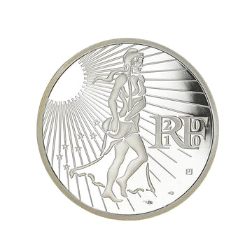 Französische Republik - Währung von 10 € Geld - 2009