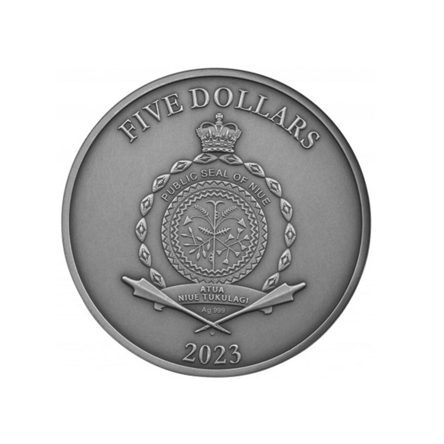 Pierrot - Monnaie de 5 Dollars Argent 2 Oz - 2023