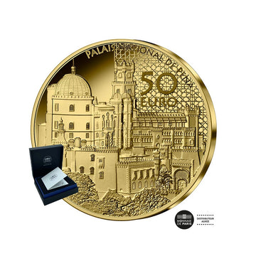 National Palacio of Pena - Currency of € 50 or 1/4 Oz - BE 2023