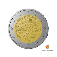 Iberian -American summit - 2 euro commemorative currency - BU - 2020