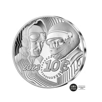 24 horas de Le Mans - moeda de € 10 dinheiro - seja 2023