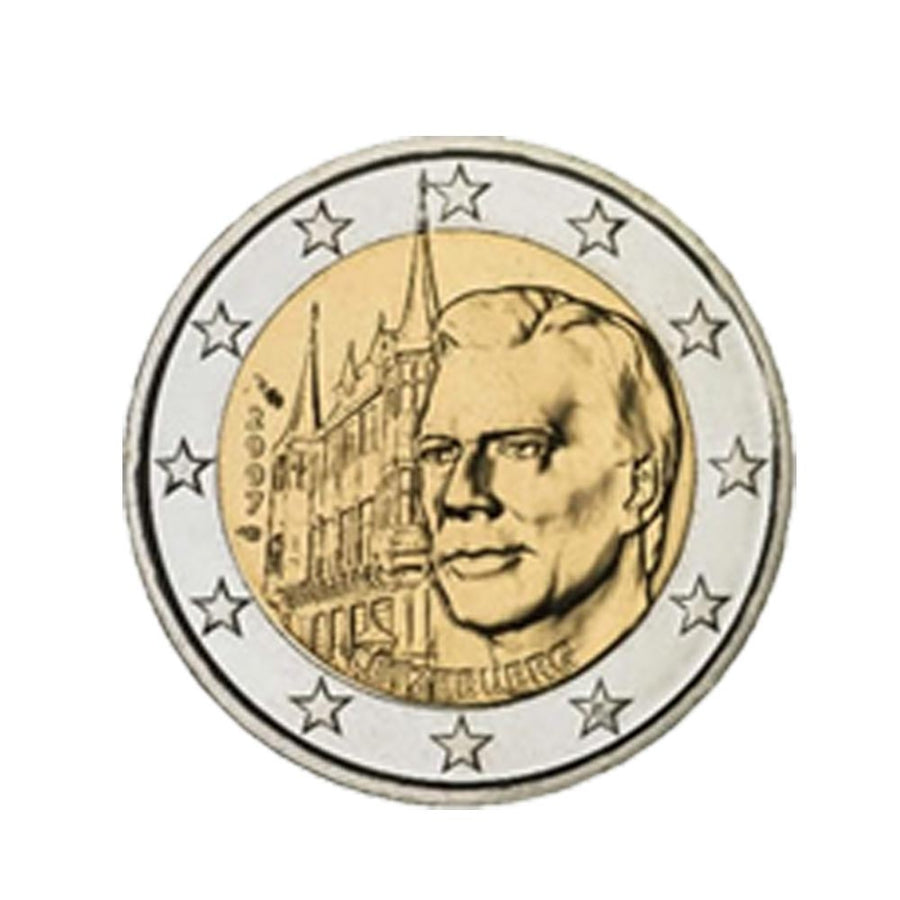 Coincard Luxembourg 2007 - 2 Euro commemorative - Palais du Grand -Ducal Guillaume IV