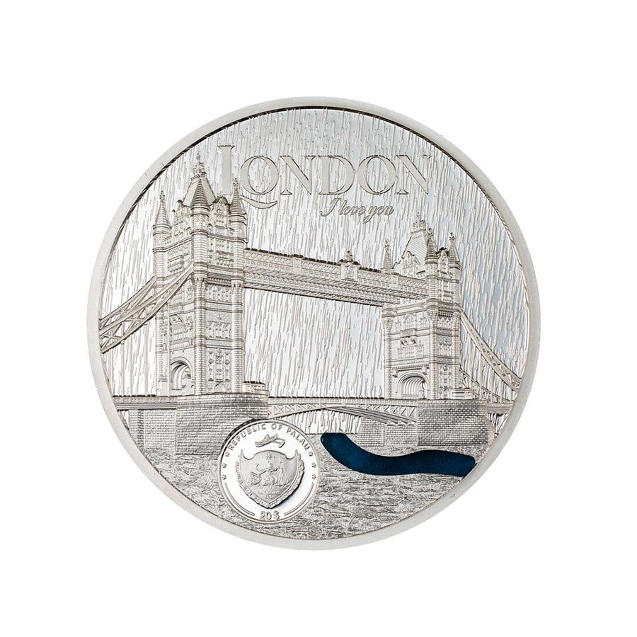 Tiffany Art Metropolis – London - Monnaie de 20 Dollars - BE 2023