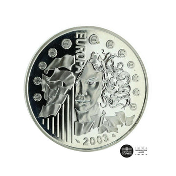 Europa - dinheiro de € 1,5 dinheiro - seja 2003